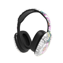 Top seller Custom Headphones Chinese factory Paint Headphones portable good sound DIY headphones logo